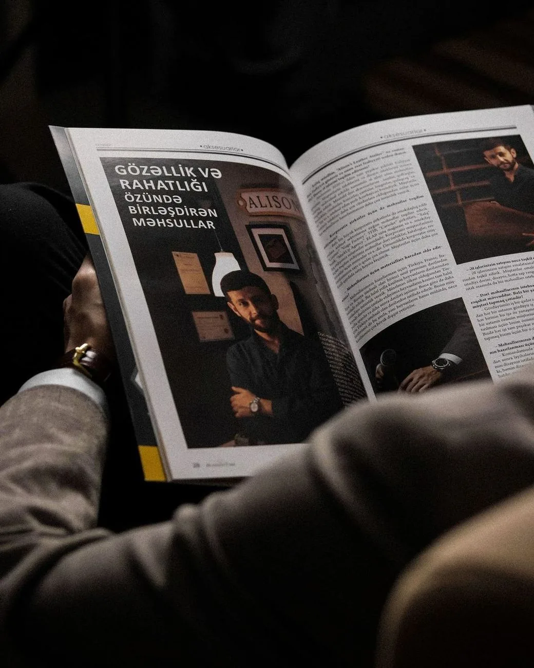 Alison Atelier haqqında jurnal məqaləsi